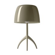 【Foscarini】北欧デザイン照明「Lumiere Nuances table lamp, small, Creta」テーブルライト(Φ200×H350mm)
