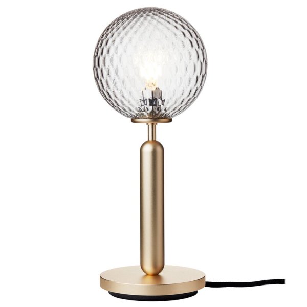 Nuura̲ǥMiira table lamp, brass - optic clearץơ֥饤(140H345mm)