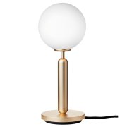 Nuura̲ǥMiira table lamp, brass - opal whiteץơ֥饤(140H345mm)