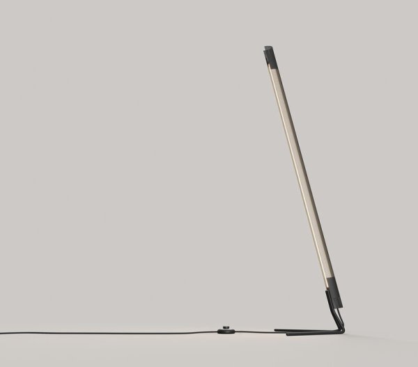 NUAD̲ǥRadent floor lamp, blackץե饤(W340D260H1475mm)