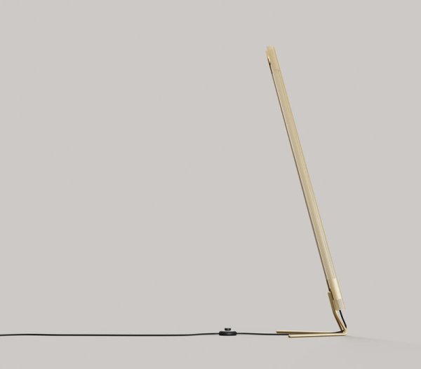 NUAD̲ǥRadent floor lamp, brassץե饤(W340D260H1475mm)