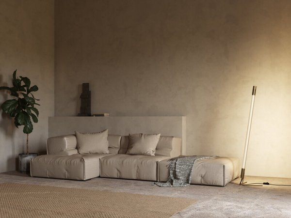 NUAD̲ǥRadent floor lamp, brassץե饤(W340D260H1475mm)