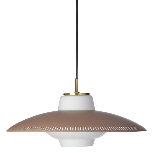 Warm Nordic̲ǥOpal Shade pendant, light hazel brownץڥȥ饤(450H168mm)