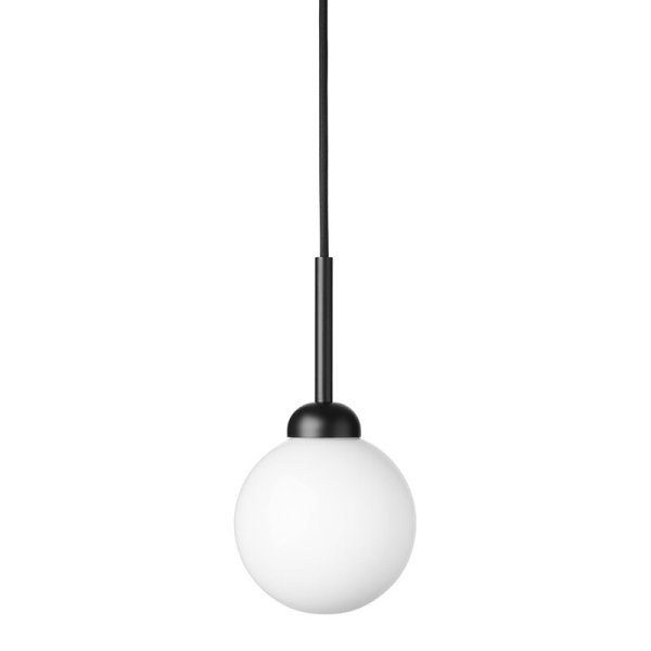 Nuura̲ǥApiales 1 pendant, satin black - opal whiteץڥȥ饤(120H240mm)