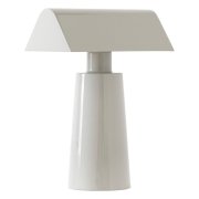 【&Tradition】北欧デザイン照明「Caret MF1 portable table lamp, silk grey」テーブルライト(W100×D150×H220mm)