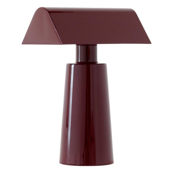 &Tradition̲ǥCaret MF1 portable table lamp, dark burgundyץơ֥饤(W100D150H220mm)