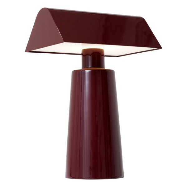 &Tradition̲ǥCaret MF1 portable table lamp, dark burgundyץơ֥饤(W100D150H220mm)