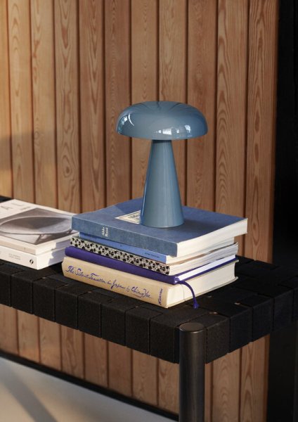 &Tradition̲ǥComo SC53 portable table lamp, stone blueץơ֥饤(156H210mm)