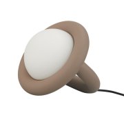 【AGO】北欧デザイン照明「Balloon table lamp, mud grey」テーブルライト(Φ177×H167mm)