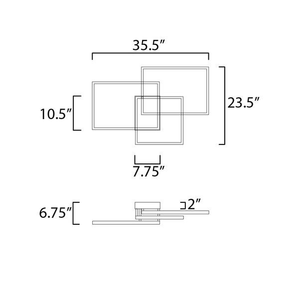 ET2ۥꥫLED󥰥饤ȡTRAVERSE LED1W600L900H170mm