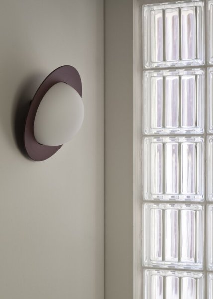 AGO̲ǥAlley wall lamp, large, burgundyץ饤(320H173mm)