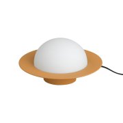 【AGO】北欧デザイン照明「Alley Still table lamp, small, mustard」テーブルライト(Φ240×H120mm)