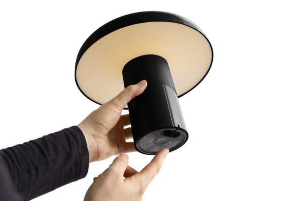 HAY̲ǥPao Portable table lamp, soft blackץơ֥饤(230D230mm)