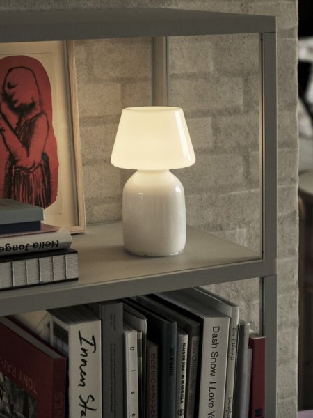 HAY̲ǥApollo Portable table lamp, whiteץơ֥饤(125D220mm)