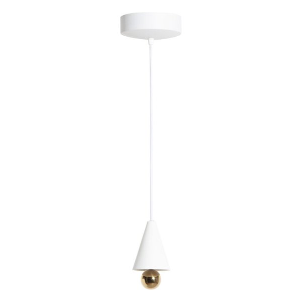 Petite Friture̲ǥCherry LED pendant, mini XS, whiteץڥȥ饤(93H170mm)