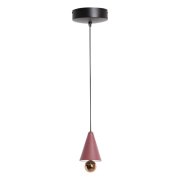 Petite Friture̲ǥCherry LED pendant, mini XS, brown redץڥȥ饤(93H170mm)