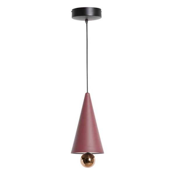 Petite Friture̲ǥCherry LED pendant, small, brown redץڥȥ饤(160H375mm)