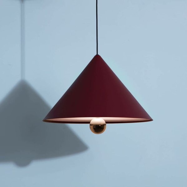 Petite Friture̲ǥCherry LED pendant, large, brown redץڥȥ饤(500H375mm)