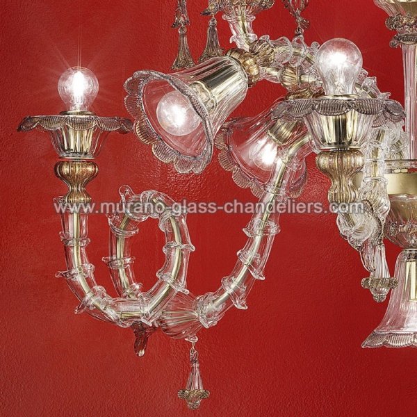 MURANO GLASS CHANDELIERSۥꥢͥ󥬥饹ǥꥢ9AGENOREסW1150D750H950mm