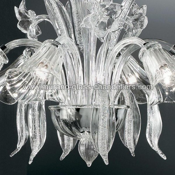 MURANO GLASS CHANDELIERSۥꥢͥ󥬥饹ǥꥢ6AMANITAסW820H550mm