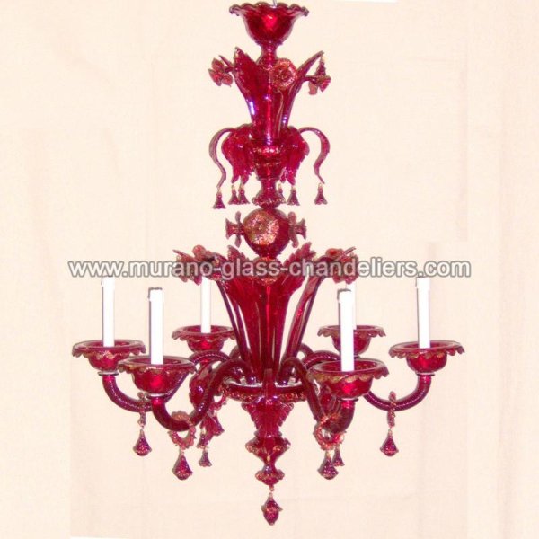 MURANO GLASS CHANDELIERSۥꥢͥ󥬥饹ǥꥢ6BENEDETTAסW800H1300mm