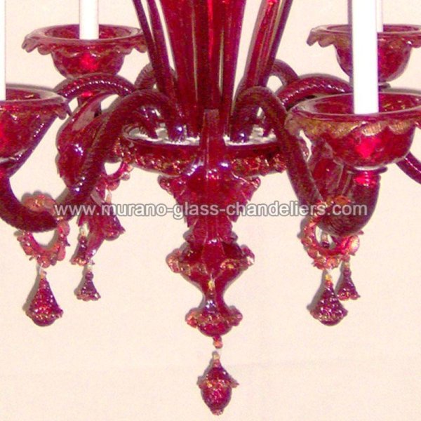 MURANO GLASS CHANDELIERSۥꥢͥ󥬥饹ǥꥢ6BENEDETTAסW800H1300mm