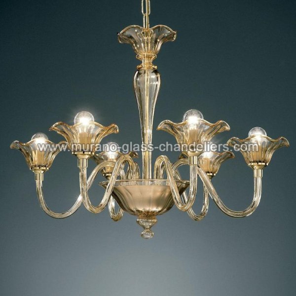 MURANO GLASS CHANDELIERSۥꥢͥ󥬥饹ǥꥢ6CAPULETOסW600H600mm