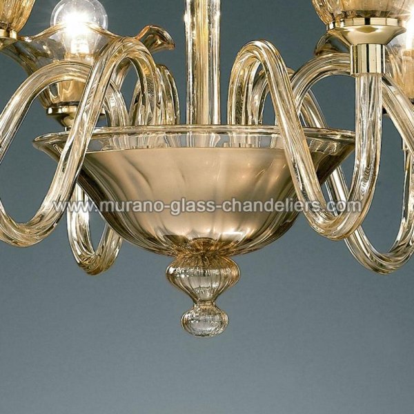 MURANO GLASS CHANDELIERSۥꥢͥ󥬥饹ǥꥢ6CAPULETOסW600H600mm