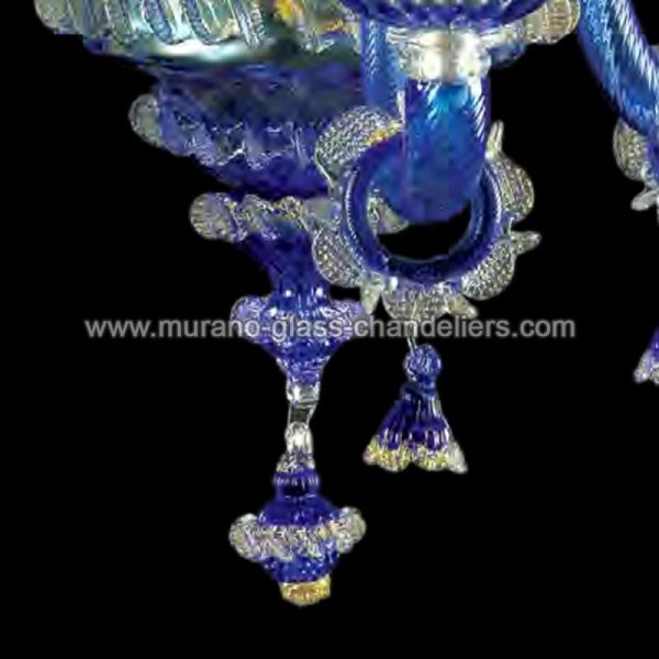 MURANO GLASS CHANDELIERSۥꥢͥ󥬥饹ǥꥢ3CARINEסW490H600mm