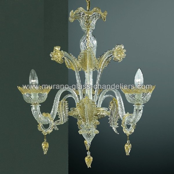 MURANO GLASS CHANDELIERSۥꥢͥ󥬥饹ǥꥢ3CASANOVAסW550H550mm