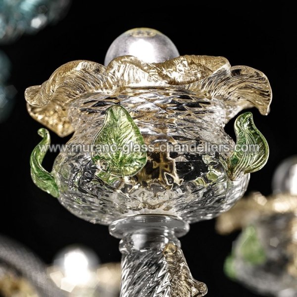 MURANO GLASS CHANDELIERSۥꥢͥ󥬥饹ǥꥢ8CELESTEסW1050H1300mm