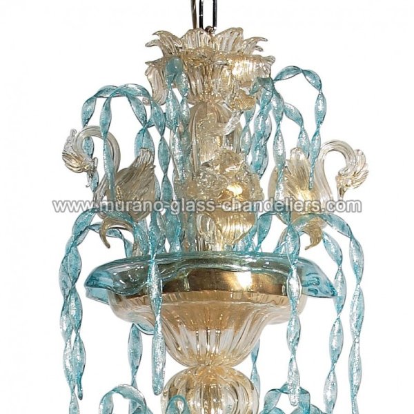 MURANO GLASS CHANDELIERSۥꥢͥ󥬥饹ǥꥢ6CIGNIסW850H920mm