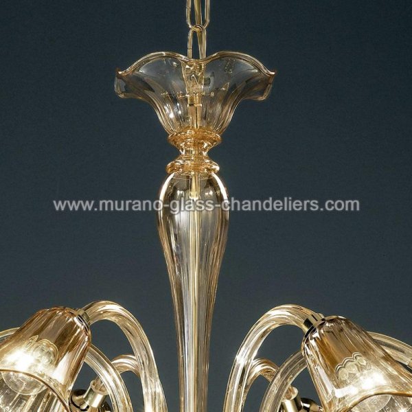 MURANO GLASS CHANDELIERSۥꥢͥ󥬥饹ǥꥢ6CORINNEסW820H500mm