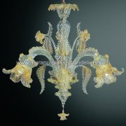 MURANO GLASS CHANDELIERSۥꥢͥ󥬥饹ǥꥢ3FENICEסW650H550mm