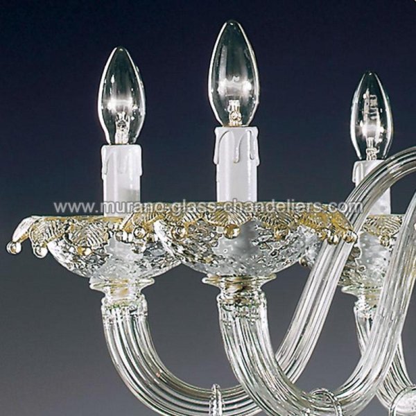 MURANO GLASS CHANDELIERSۥꥢͥ󥬥饹ǥꥢ8FLORENZAסW920H720mm