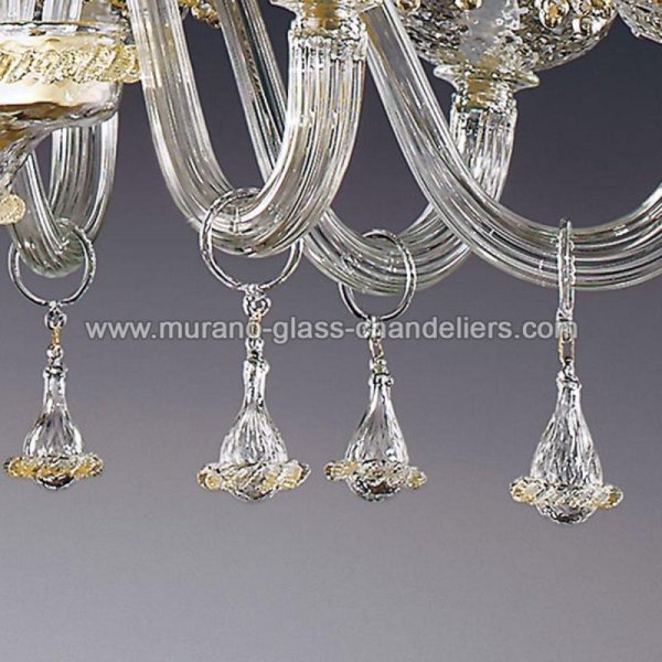 MURANO GLASS CHANDELIERSۥꥢͥ󥬥饹ǥꥢ8FLORENZAסW920H720mm