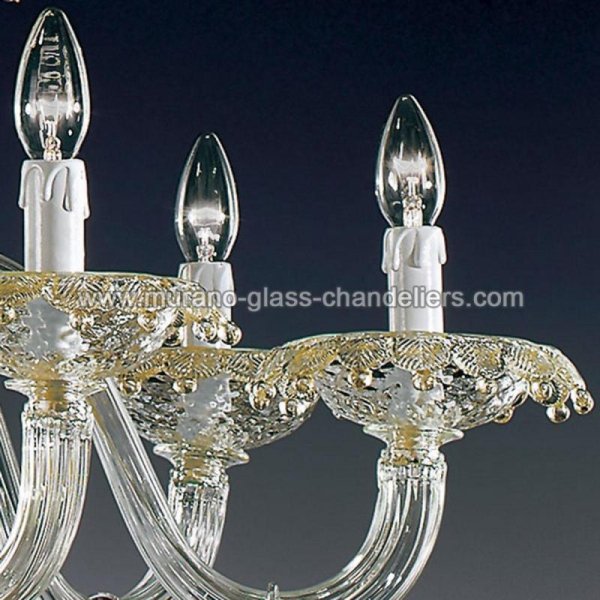 MURANO GLASS CHANDELIERSۥꥢͥ󥬥饹ǥꥢ8FLORENZAסW920H720mm