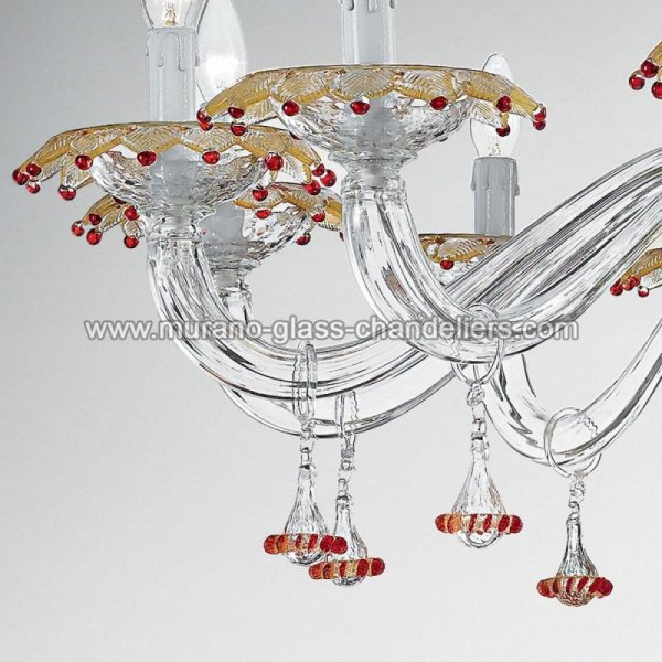 MURANO GLASS CHANDELIERSۥꥢͥ󥬥饹ǥꥢ12FLORENZAסW1450H740mm