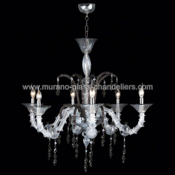 MURANO GLASS CHANDELIERSۥꥢͥ󥬥饹ǥꥢ6FREYAסW900H850mm