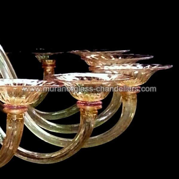 MURANO GLASS CHANDELIERSۥꥢͥ󥬥饹ǥꥢ18GABRIELLAסW1400H1000mm