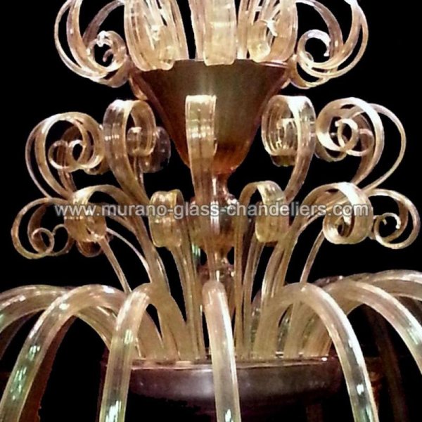 MURANO GLASS CHANDELIERSۥꥢͥ󥬥饹ǥꥢ18GABRIELLAסW1400H1000mm