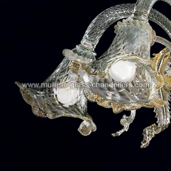 MURANO GLASS CHANDELIERSۥꥢͥ󥬥饹ǥꥢ5GAIAסW740H700mm