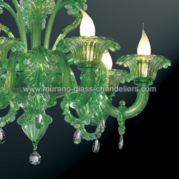 MURANO GLASS CHANDELIERSۥꥢͥ󥬥饹ǥꥢ6GIADAסW720H750mm