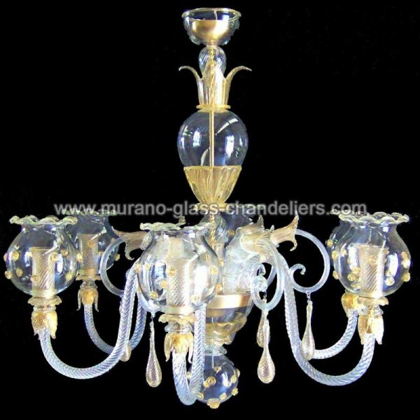 MURANO GLASS CHANDELIERSۥꥢͥ󥬥饹ǥꥢ6GLORIAסW800H800mm