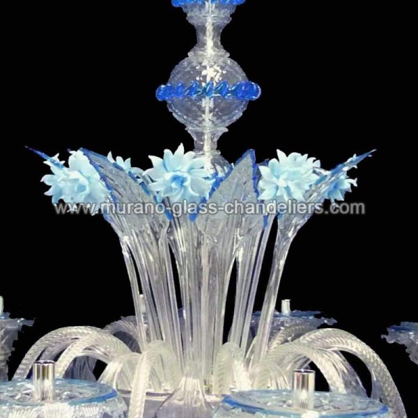 MURANO GLASS CHANDELIERSۥꥢͥ󥬥饹ǥꥢ12GRISELDAסW1100H1400mm