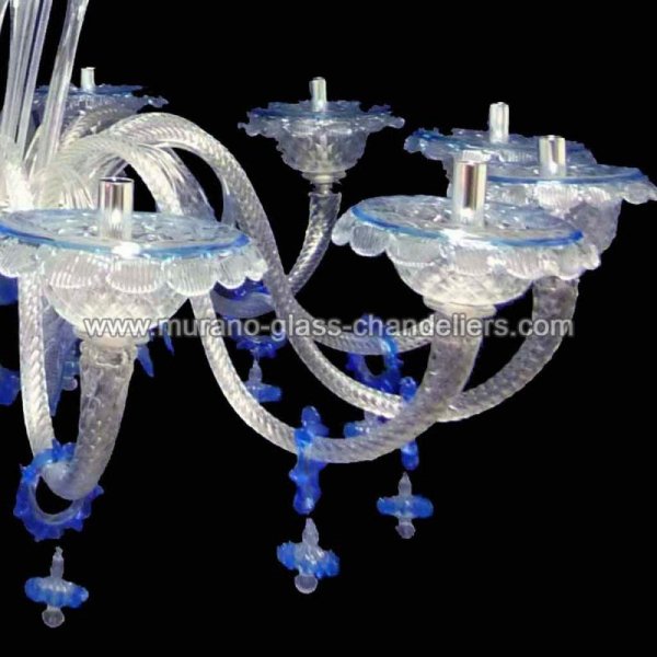 MURANO GLASS CHANDELIERSۥꥢͥ󥬥饹ǥꥢ12GRISELDAסW1100H1400mm