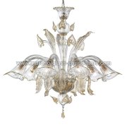 MURANO GLASS CHANDELIERSۥꥢͥ󥬥饹ǥꥢ6LAGUNAסW850H800mm