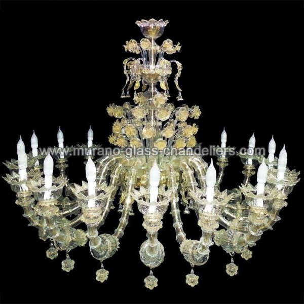 MURANO GLASS CHANDELIERSۥꥢͥ󥬥饹ǥꥢ18MARIAסW1400H1100mm