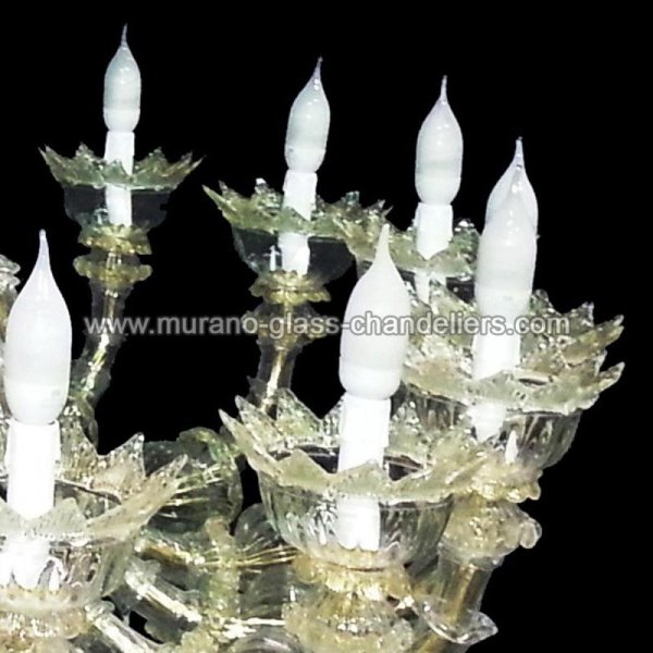 MURANO GLASS CHANDELIERSۥꥢͥ󥬥饹ǥꥢ18MARIAסW1400H1100mm