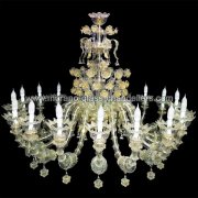 【MURANO GLASS CHANDELIERS】イタリア・ヴェネチアンガラスシャンデリア18灯「MARIA」（W1400×H1100mm）<img class='new_mark_img2' src='https://img.shop-pro.jp/img/new/icons1.gif' style='border:none;display:inline;margin:0px;padding:0px;width:auto;' />